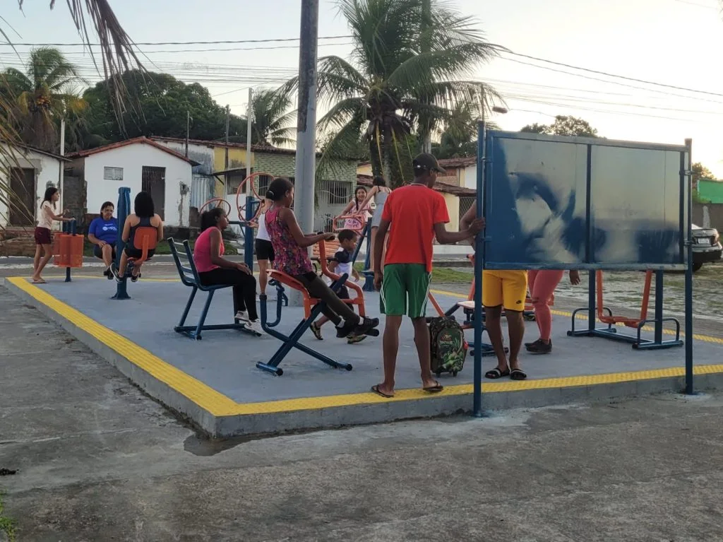 Macaíba inaugura 3 academias ao ar livre e avança com mais 5 obras nas comunidades