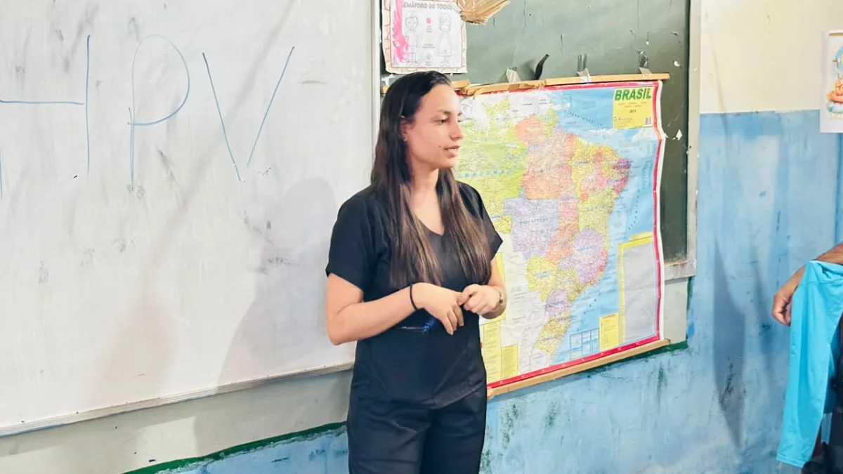 Escola de Colônia Treze recebe ação de saúde mental e vacina contra HPV pelo PSE em Lagarto