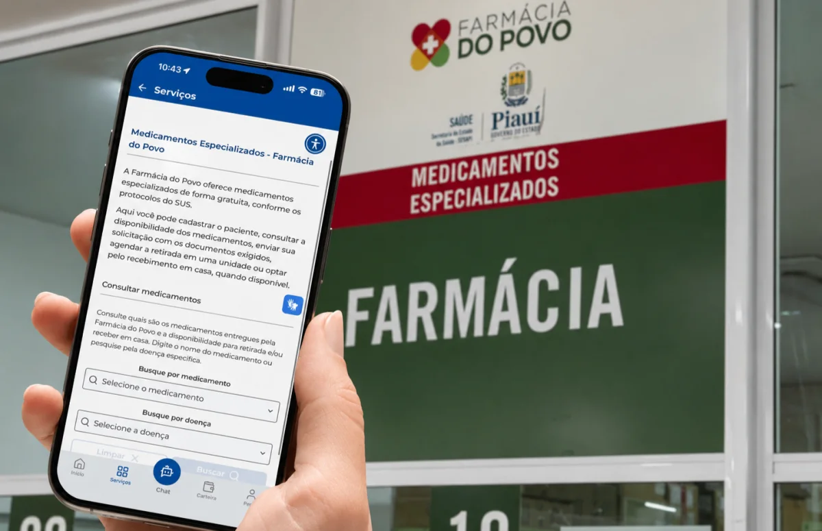 Farmácia do Povo do Piauí passa de 1 milhão de atendimentos com acesso pelo celular
