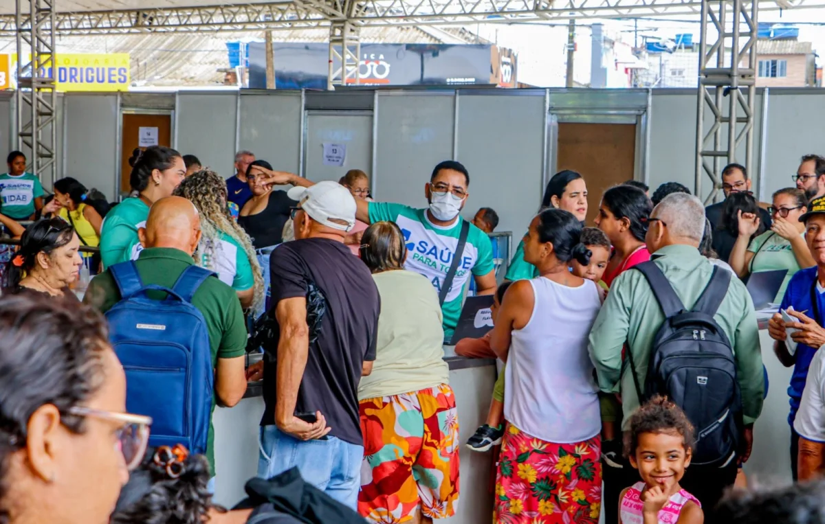 Feira da Saúde segue até sábado com alta procura em Paulista