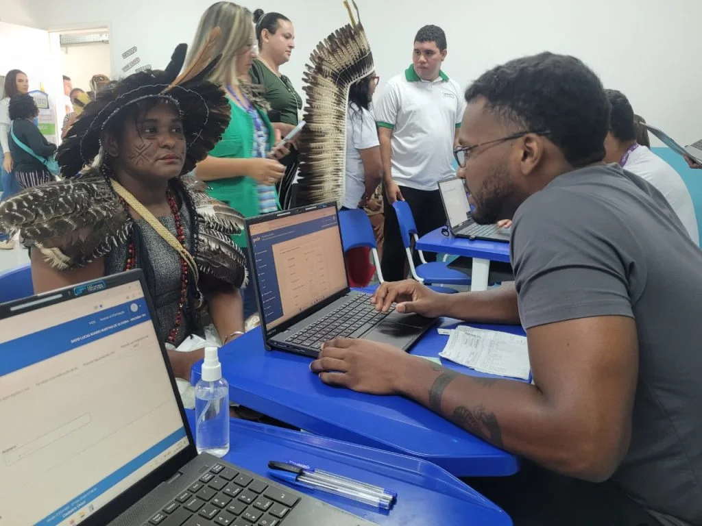 Macaíba leva CadÚnico e serviços sociais a comunidades indígenas no II Pop Jud