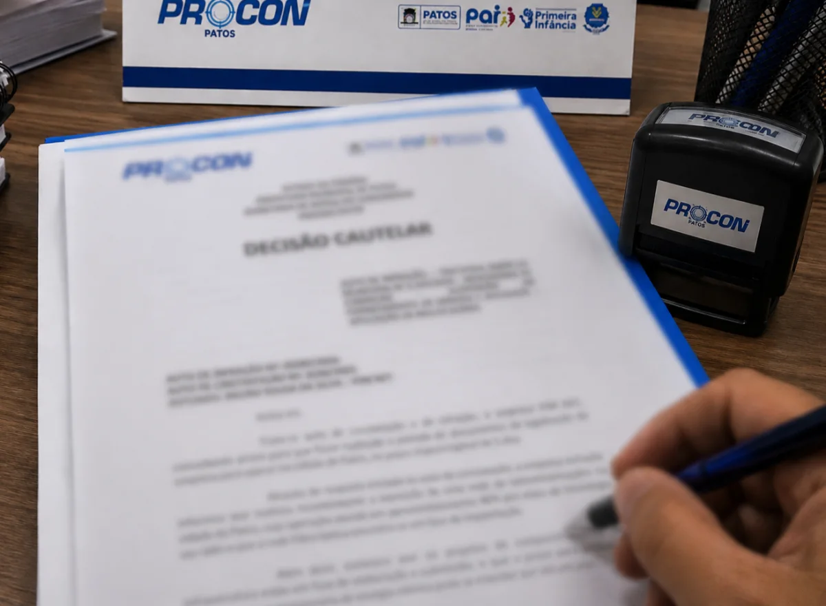 Procon Patos determina suspensão cautelar da PJM NET por irregularidades na prestação de internet