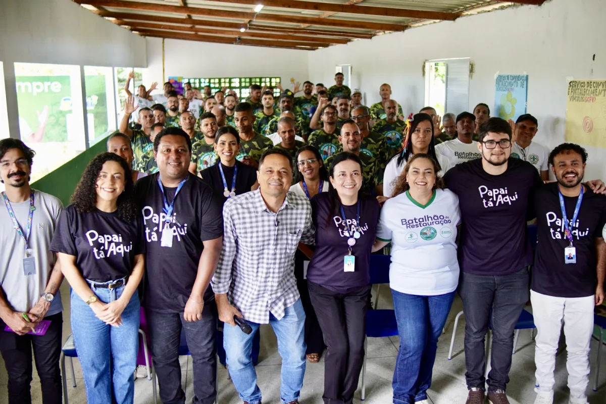 São Cristóvão lança Programa Papai Tá Aqui na última quarta (10) com foco na paternidade ativa na primeira infância