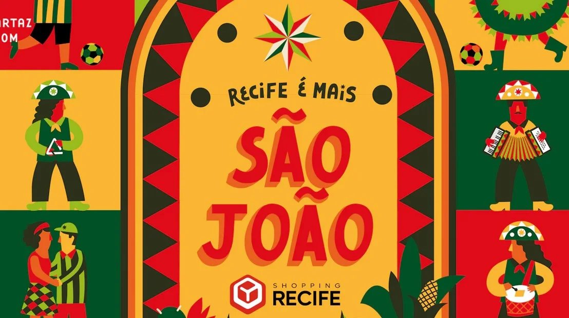 São João do Shopping Recife começa sábado com shows gratuitos