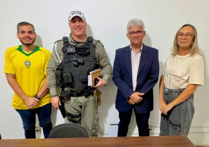 Caicó recebe novo comandante da Polícia de Trânsito e reforça parceria com a CIPRv