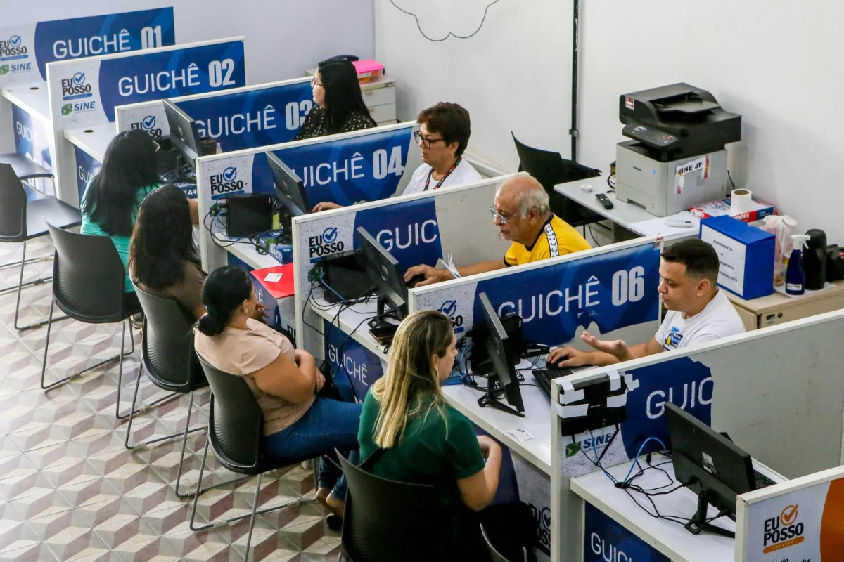 Sine-JP abre 425 vagas de emprego em João Pessoa de 15 a 19 de junho