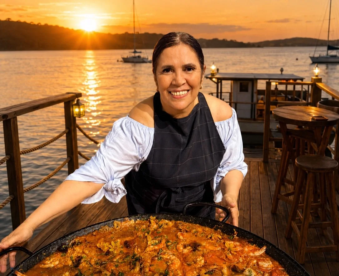 Sunset Esloveno une vinhos, cultura e gastronomia em Maria Farinha