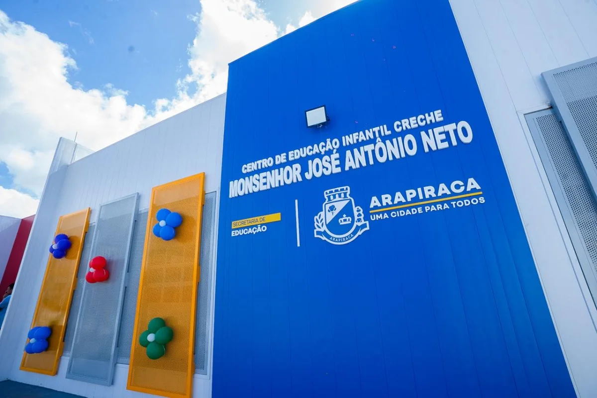 Arapiraca inaugura creche para 200 crianças no Padre Antônio