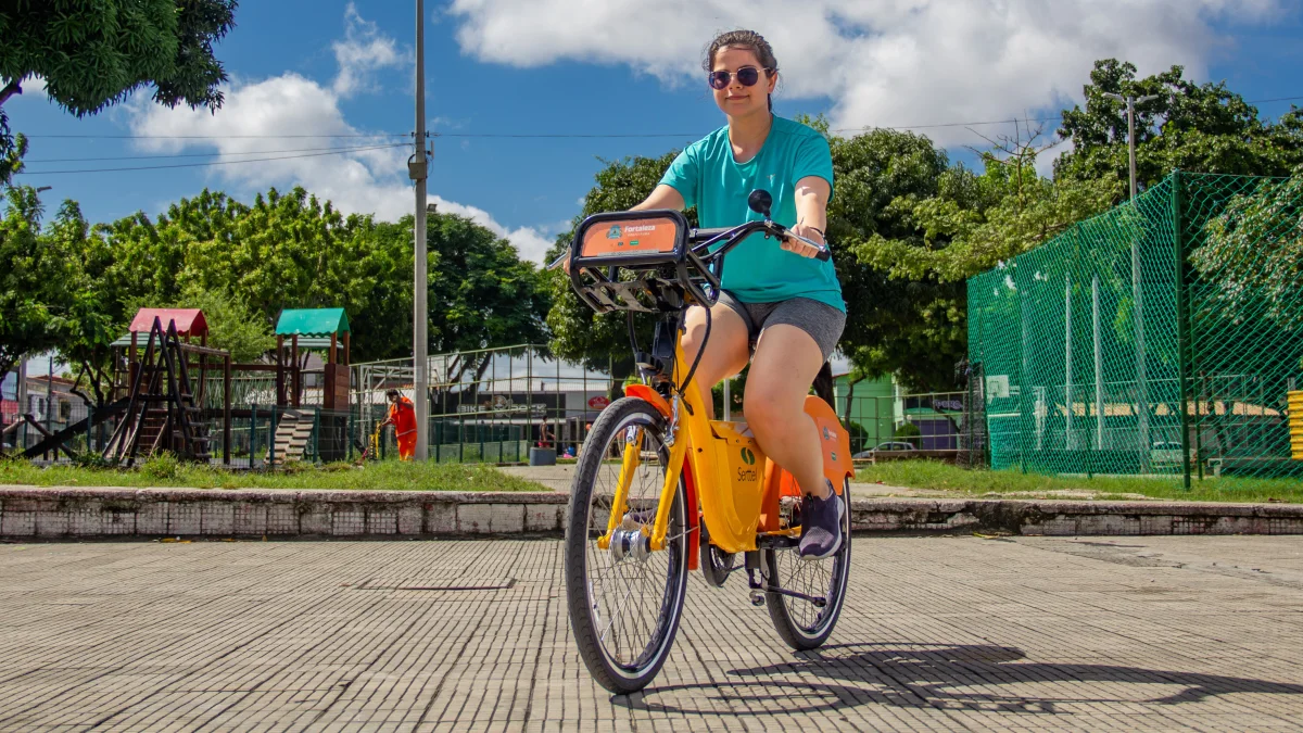 Bicicletar dá passe infantil grátis nas férias em Fortaleza