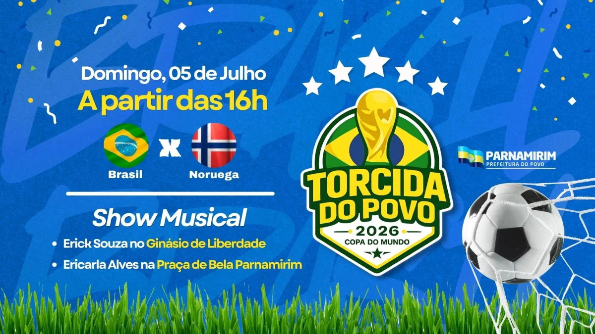 Onde assistir Brasil x Noruega em Parnamirim? Cidade terá dois pontos de transmissão