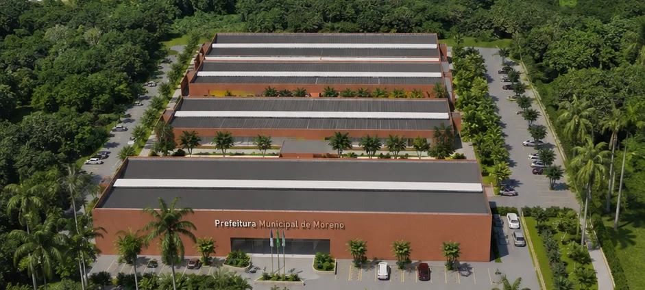 Prédio do futuro Centro Administrativo de Moreno é vistoriado por equipe técnica