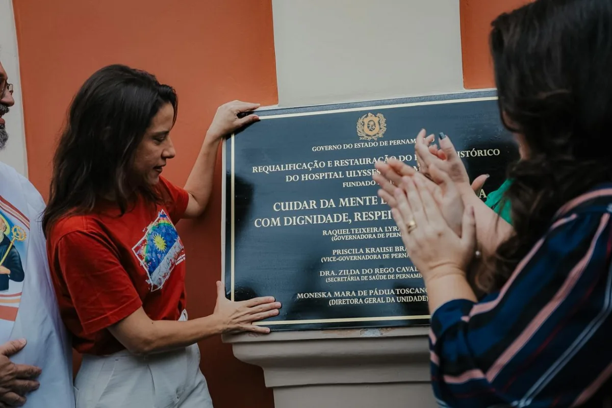 Hospital Ulysses Pernambucano tem 1ª etapa de reforma entregue por Raquel Lyra no Recife